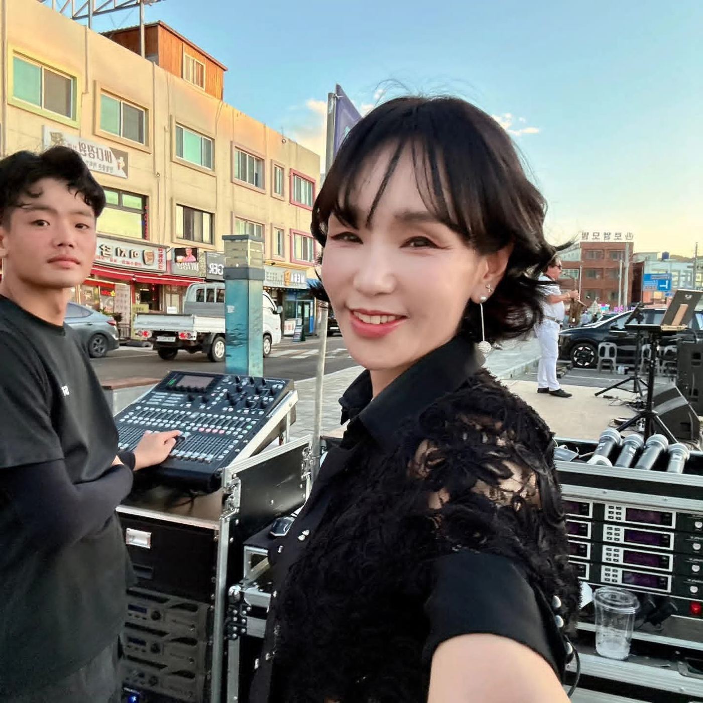 녹동항 드론쇼 버스킹 · 무대 음향